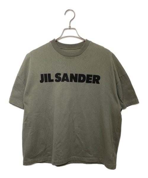 JIL SANDER（ジルサンダー）JIL SANDER (ジルサンダー) ロゴTEE オリーブ サイズ:Mの古着・服飾アイテム