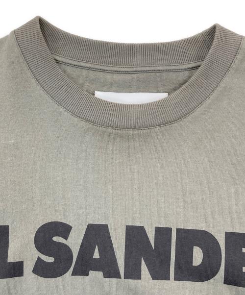 JIL SANDER（ジルサンダー）JIL SANDER (ジルサンダー) ロゴTEE オリーブ サイズ:Mの古着・服飾アイテム