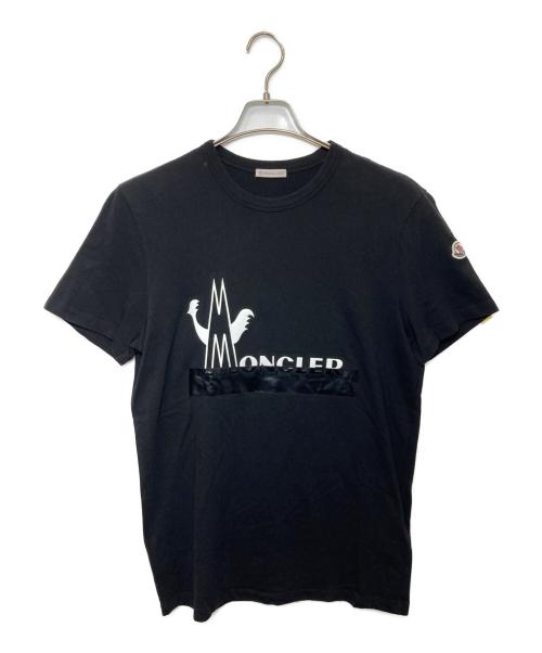 MONCLER（モンクレール）MONCLER (モンクレール) MAGLIA T-SHIRT ブラック サイズ:Mの古着・服飾アイテム