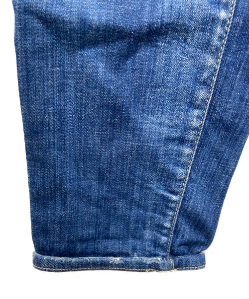 DSQUARED2（ディースクエアード）DSQUARED2 (ディースクエアード) クラッシュ加工デニムパンツ インディゴ サイズ:44の古着・服飾アイテム