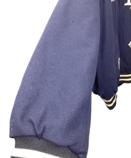 KEBOZ（ケボズ）KEBOZ (ケボズ) スタジャン　MELTON VARSITY JACKET ネイビー サイズ:Mの古着・服飾アイテム