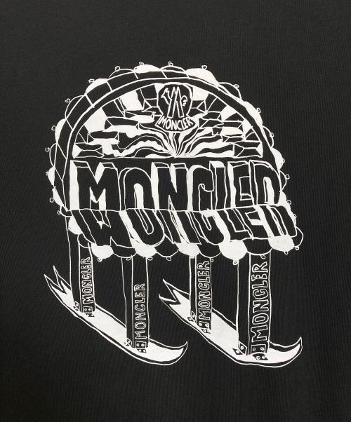 MONCLER（モンクレール）MONCLER (モンクレール) カットソー ブラック サイズ:Mの古着・服飾アイテム