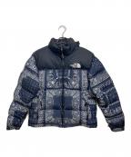 THE NORTH FACEザ ノース フェイス）の古着「1996 NOVELTY NUPTSE JACKET」｜ネイビー×ブラック