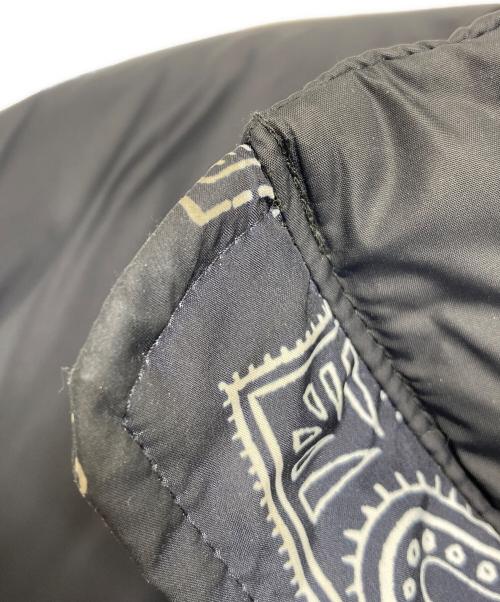 THE NORTH FACE（ザ ノース フェイス）THE NORTH FACE (ザ ノース フェイス) 1996 NOVELTY NUPTSE JACKET ネイビー×ブラック サイズ:Mの古着・服飾アイテム