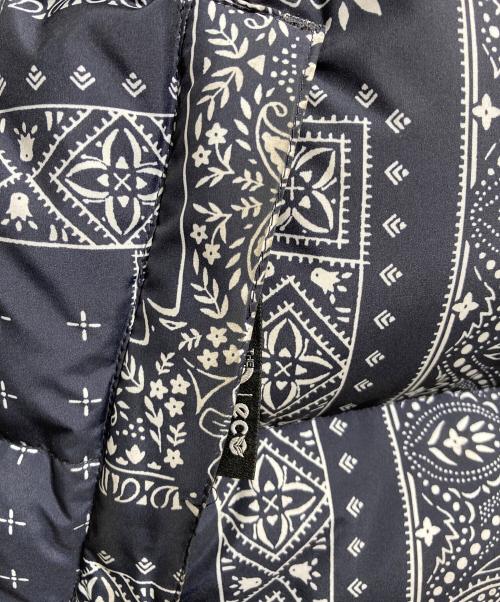 THE NORTH FACE（ザ ノース フェイス）THE NORTH FACE (ザ ノース フェイス) 1996 NOVELTY NUPTSE JACKET ネイビー×ブラック サイズ:Mの古着・服飾アイテム