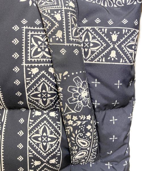 THE NORTH FACE（ザ ノース フェイス）THE NORTH FACE (ザ ノース フェイス) 1996 NOVELTY NUPTSE JACKET ネイビー×ブラック サイズ:Mの古着・服飾アイテム