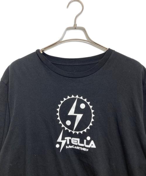 STELLA McCARTNEY（ステラマッカートニー）STELLA McCARTNEY (ステラマッカートニー) プリントTシャツ ブラック サイズ:XLの古着・服飾アイテム