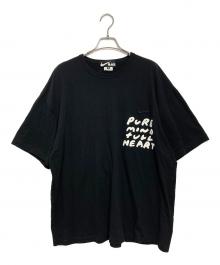 BLACK COMME des GARCONS×NIKE（ブラックコムデギャルソン×ナイキ）の古着「綿天竺 NIKE メッセージプリント」｜ブラック