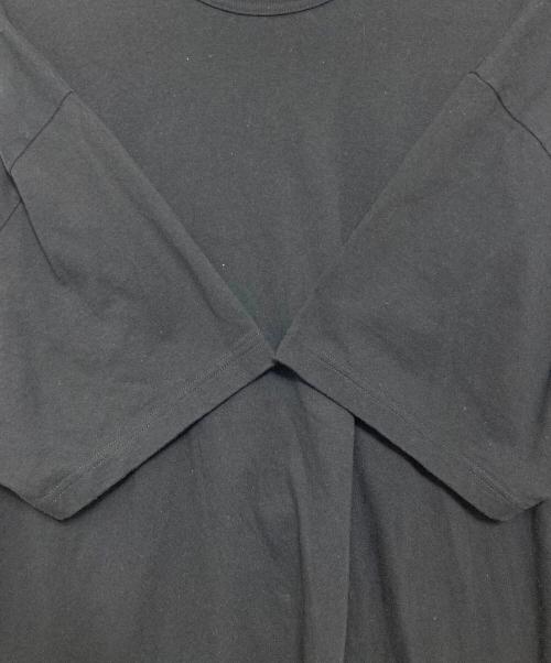 BLACK COMME des GARCONS（ブラックコムデギャルソン）BLACK COMME des GARCONS (ブラックコムデギャルソン) NIKE (ナイキ) 綿天竺 NIKE メッセージプリント ブラック サイズ:Mの古着・服飾アイテム