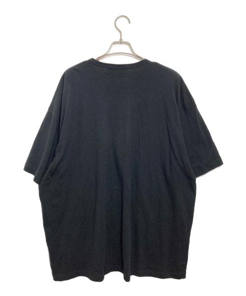 BLACK COMME des GARCONS（ブラックコムデギャルソン）BLACK COMME des GARCONS (ブラックコムデギャルソン) NIKE (ナイキ) 綿天竺 NIKE メッセージプリント ブラック サイズ:Mの古着・服飾アイテム