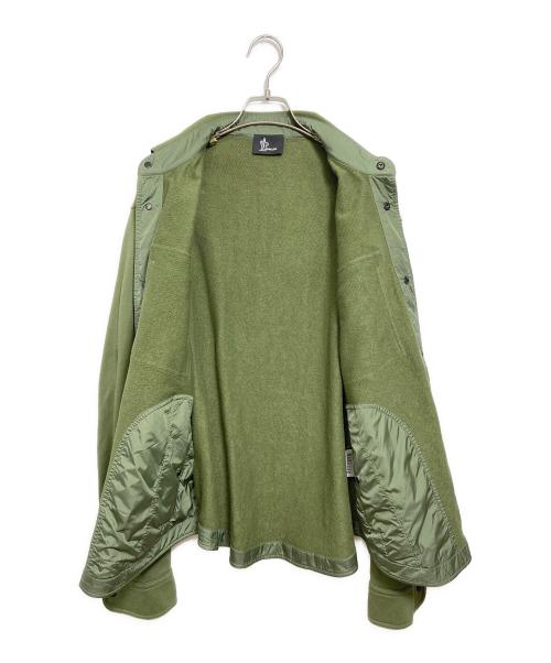 MONCLER GRENOBLE（モンクレール グルノーブル）MONCLER GRENOBLE (モンクレール グルノーブル) CAMICIA/Cotton Jacket グリーン サイズ:Lの古着・服飾アイテム