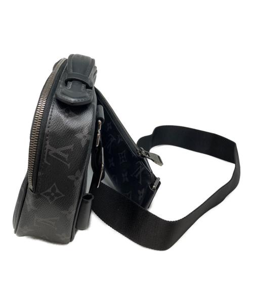 LOUIS VUITTON（ルイ ヴィトン）LOUIS VUITTON (ルイ ヴィトン) エクリプス バムバック ウエストバック ブラックの古着・服飾アイテム