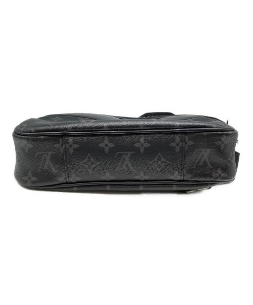 LOUIS VUITTON（ルイ ヴィトン）LOUIS VUITTON (ルイ ヴィトン) エクリプス バムバック ウエストバック ブラックの古着・服飾アイテム