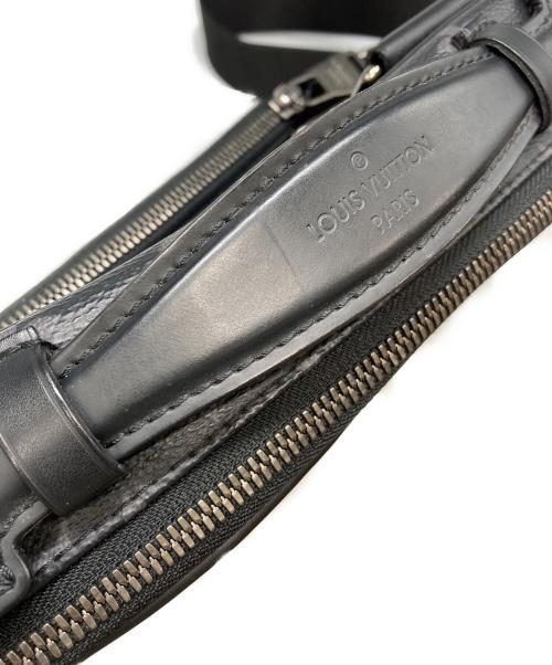 LOUIS VUITTON（ルイ ヴィトン）LOUIS VUITTON (ルイ ヴィトン) エクリプス バムバック ウエストバック ブラックの古着・服飾アイテム