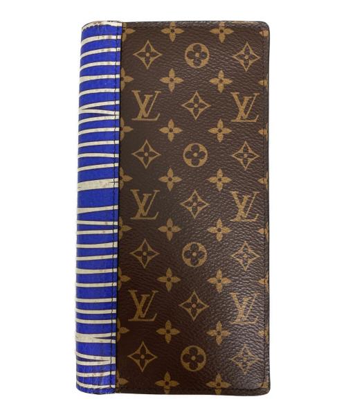 LOUIS VUITTON（ルイ ヴィトン）LOUIS VUITTON (ルイ ヴィトン) モノグラム ポルトフォイユ ブラザ 長財布 マルチカラーの古着・服飾アイテム
