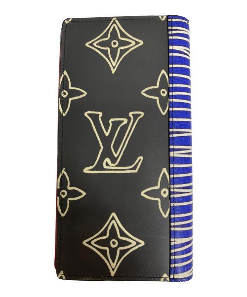 LOUIS VUITTON（ルイ ヴィトン）LOUIS VUITTON (ルイ ヴィトン) モノグラム ポルトフォイユ ブラザ 長財布 マルチカラーの古着・服飾アイテム