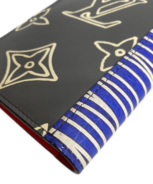 LOUIS VUITTON（ルイ ヴィトン）LOUIS VUITTON (ルイ ヴィトン) モノグラム ポルトフォイユ ブラザ 長財布 マルチカラーの古着・服飾アイテム