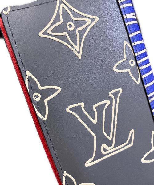 LOUIS VUITTON（ルイ ヴィトン）LOUIS VUITTON (ルイ ヴィトン) モノグラム ポルトフォイユ ブラザ 長財布 マルチカラーの古着・服飾アイテム