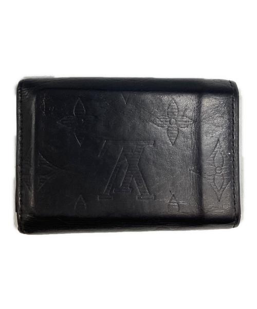LOUIS VUITTON（ルイ ヴィトン）LOUIS VUITTON (ルイ ヴィトン) 3つ折り財布 モノグラム ディスカバリー コンパクト ウォレット ブラックの古着・服飾アイテム