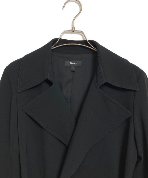 theory（セオリー）theory (セオリー) コート ブラック サイズ:Sの古着・服飾アイテム