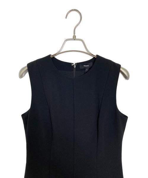 theory（セオリー）theory (セオリー) ワンピース ブラック サイズ:2の古着・服飾アイテム