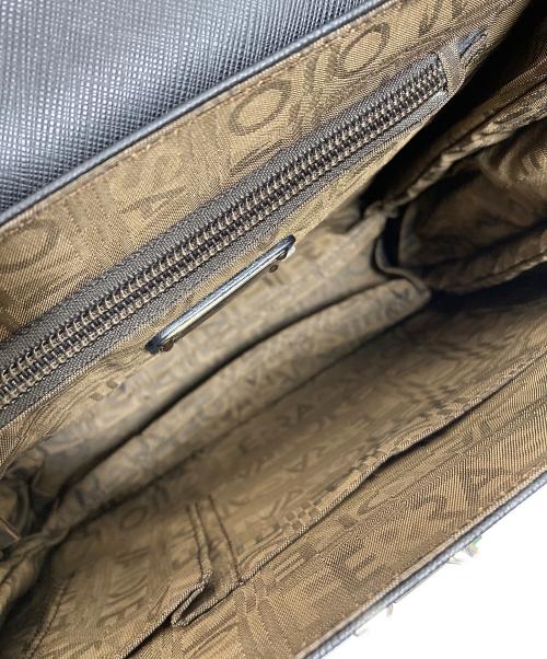 Salvatore Ferragamo（サルヴァトーレ フェラガモ）Salvatore Ferragamo (サルヴァトーレ フェラガモ) ガンチーニ ハンドバッグ ブラックの古着・服飾アイテム