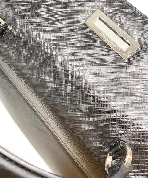 Salvatore Ferragamo（サルヴァトーレ フェラガモ）Salvatore Ferragamo (サルヴァトーレ フェラガモ) ガンチーニ ハンドバッグ ブラックの古着・服飾アイテム