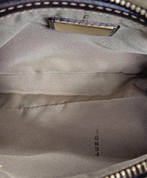 FENDI（フェンディ）FENDI (フェンディ) ミニハンドバッグ　ズッカ ブラウンの古着・服飾アイテム