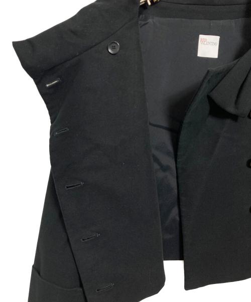 RED VALENTINO（レッドヴァレンティノ）RED VALENTINO (レッドヴァレンティノ) ジャケット ブラック サイズ:42の古着・服飾アイテム