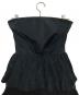 RED VALENTINO (レッドヴァレンティノ) フリルミニドレス ブラック サイズ:40：6000円