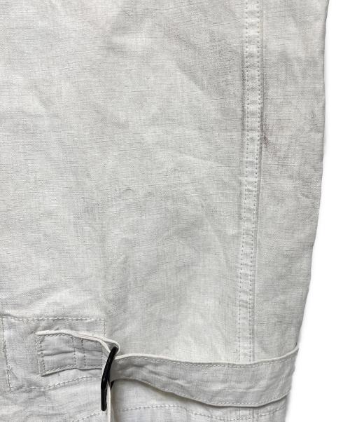 OUTIL（ウティ）OUTIL (ウティ) リネンパンツ　CHASSIGNOLLES ホワイト サイズ:2の古着・服飾アイテム