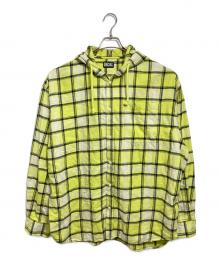 DIESEL（ディーゼル）の古着「シャツパーカ S-Dewny-Hood」｜イエロー