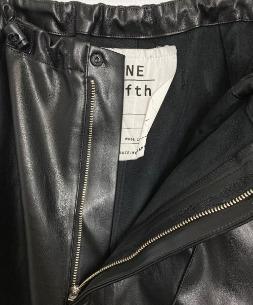 ONE FIFTH（ワンフィフス）ONE FIFTH (ワンフィフス) イージーパンツ ブラック サイズ:1の古着・服飾アイテム