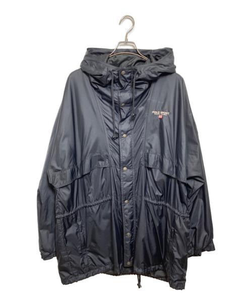POLO SPORT（ポロスポーツ）POLO SPORT (ポロスポーツ) ナイロンジャケット ブラック サイズ:XLの古着・服飾アイテム