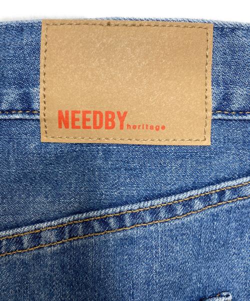 NEEDBY heritage（ニードバイヘリテージ）NEEDBY heritage (ニードバイヘリテージ) デニムスカート インディゴ サイズ:25の古着・服飾アイテム
