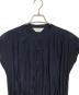 SOEJU (ソージュ) 半袖ワンピース デシンギャザーワンピース ネイビー サイズ:TALL：10000円