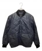 REPLAYリプレイ）の古着「Sartoriale コーティングデニム キルティングジャケット」｜ネイビー