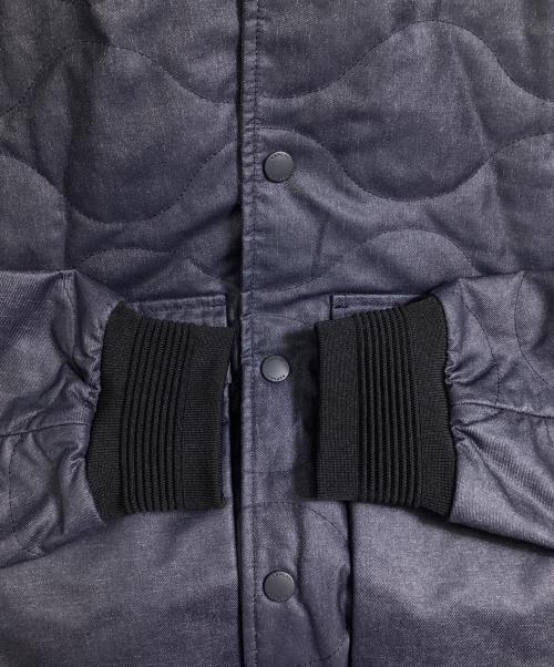 REPLAY（リプレイ）REPLAY (リプレイ) Sartoriale コーティングデニム キルティングジャケット ネイビー サイズ:Mの古着・服飾アイテム