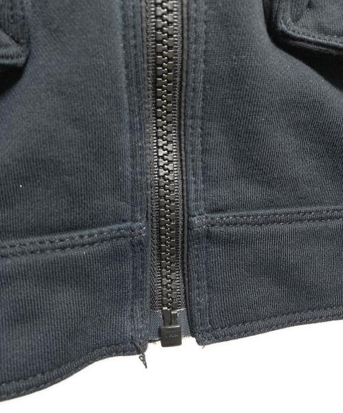 HUGO BOSS（ヒューゴ ボス）HUGO BOSS (ヒューゴ ボス) ミリタリースウェットジャケット ブラック サイズ:Sの古着・服飾アイテム