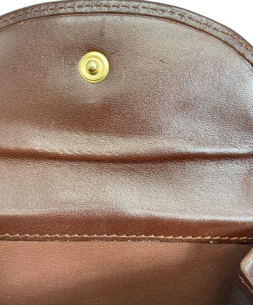 POLO RALPH LAUREN（ポロ・ラルフローレン）POLO RALPH LAUREN (ポロ・ラルフローレン) 2つ折り財布 グリーン×ネイビーの古着・服飾アイテム