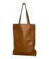 BOTTEGA VENETA (ボッテガベネタ) The Slot レザートートバッグ ブラウン：50000円
