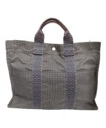 HERMES（エルメス）の古着「エールラインMMトートバッグ」｜グレー