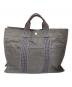 HERMES (エルメス) エールラインMMトートバッグ グレー：10000円