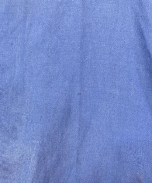 POLO RALPH LAUREN（ポロ・ラルフローレン）POLO RALPH LAUREN (ポロ・ラルフローレン) BONNARD コットンシルクシャツ スカイブルー サイズ:XXLの古着・服飾アイテム