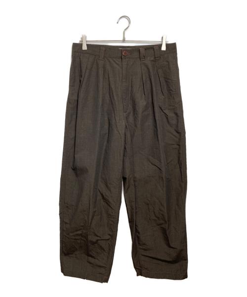NOROLL（ノーロール）NOROLL (ノーロール) スラックス　NR26-THICKWALK N.WEATHER PANTS ブラウン サイズ:Mの古着・服飾アイテム