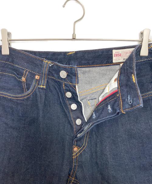 EVISU（エヴィス）EVISU (エヴィス) ダイコックプリント バギーフィットジーンズ インディゴ サイズ:30×34の古着・服飾アイテム