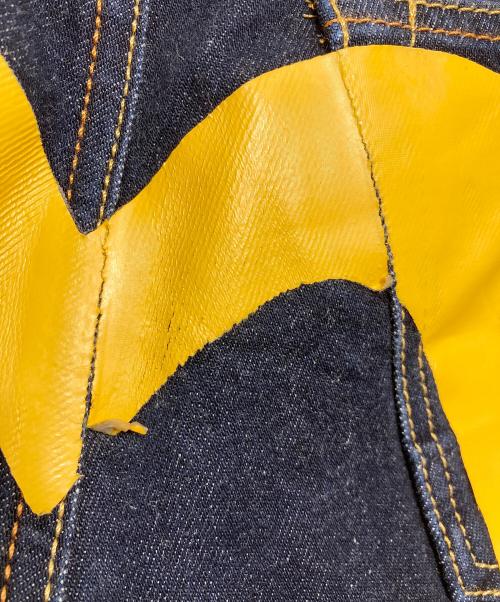 EVISU（エヴィス）EVISU (エヴィス) ダイコックプリント バギーフィットジーンズ インディゴ サイズ:30×34の古着・服飾アイテム