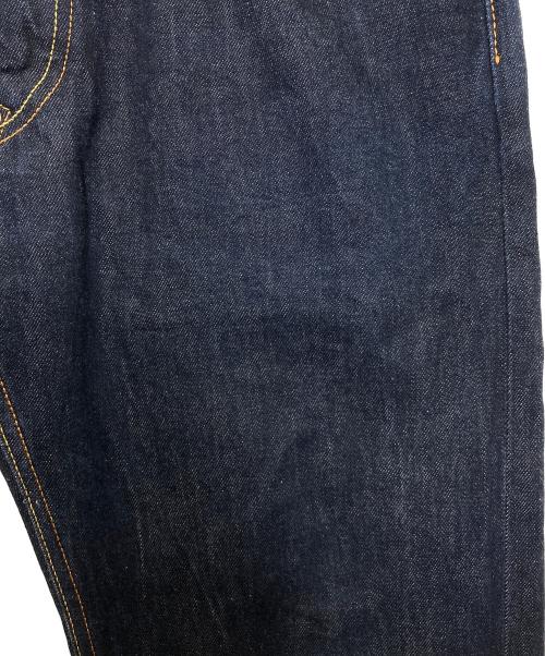 EVISU（エヴィス）EVISU (エヴィス) ダイコックプリント バギーフィットジーンズ インディゴ サイズ:30×34の古着・服飾アイテム