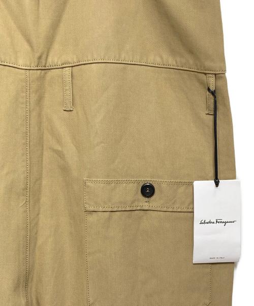 Salvatore Ferragamo（サルヴァトーレ フェラガモ）Salvatore Ferragamo (サルヴァトーレ フェラガモ) オーバーオール ベージュ サイズ:48の古着・服飾アイテム