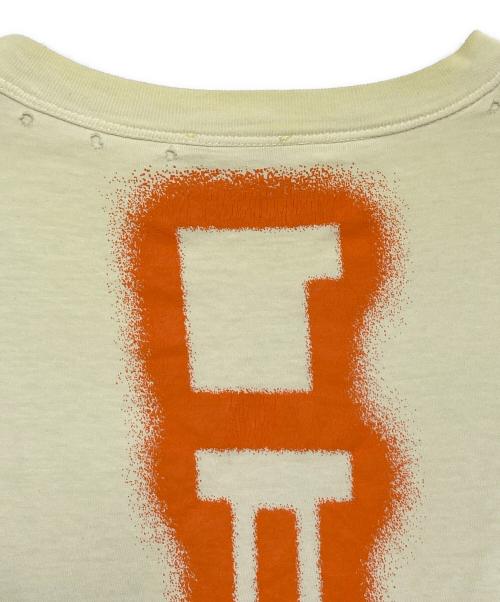 DIESEL（ディーゼル）DIESEL (ディーゼル) レイヤードTシャツ T-WASY イエロー サイズ:Sの古着・服飾アイテム